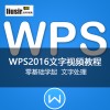 刘老师wps文字视频教程